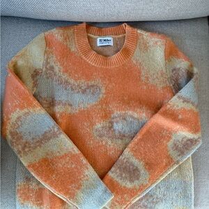 27 Miles Women's Orange Sweater